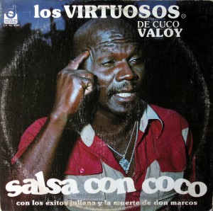 Los Virtuosos de Cuco Valoy – Salsa con Coco, Discolor 1978 Los-Virtuosos-front-300x298