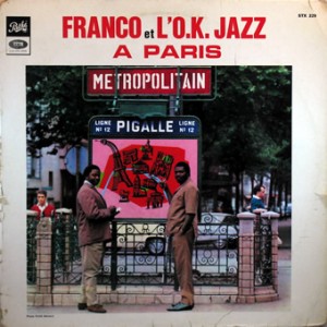 Franco et l’O.K. Jazz à Paris, Pathé Marconi / EMI Franco-%C3%A0-Paris-front-cd-size-300x300