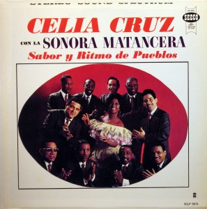Celia Cruz con la Sonora Matancera -Sabor y Ritmo de Pueblos,Seeco 1965 Celia-Cruz-front-297x300