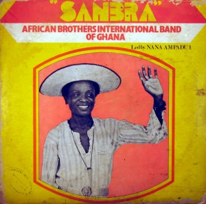 African Brothers International Band ofGhana – Sanbra, Jay Jay Records Sanbra-front-300x297