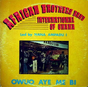 African Brothers Band International of Ghana -Owuo Aye Me Bi, Makossa 1982 African-Brothers-Band-front-300x298