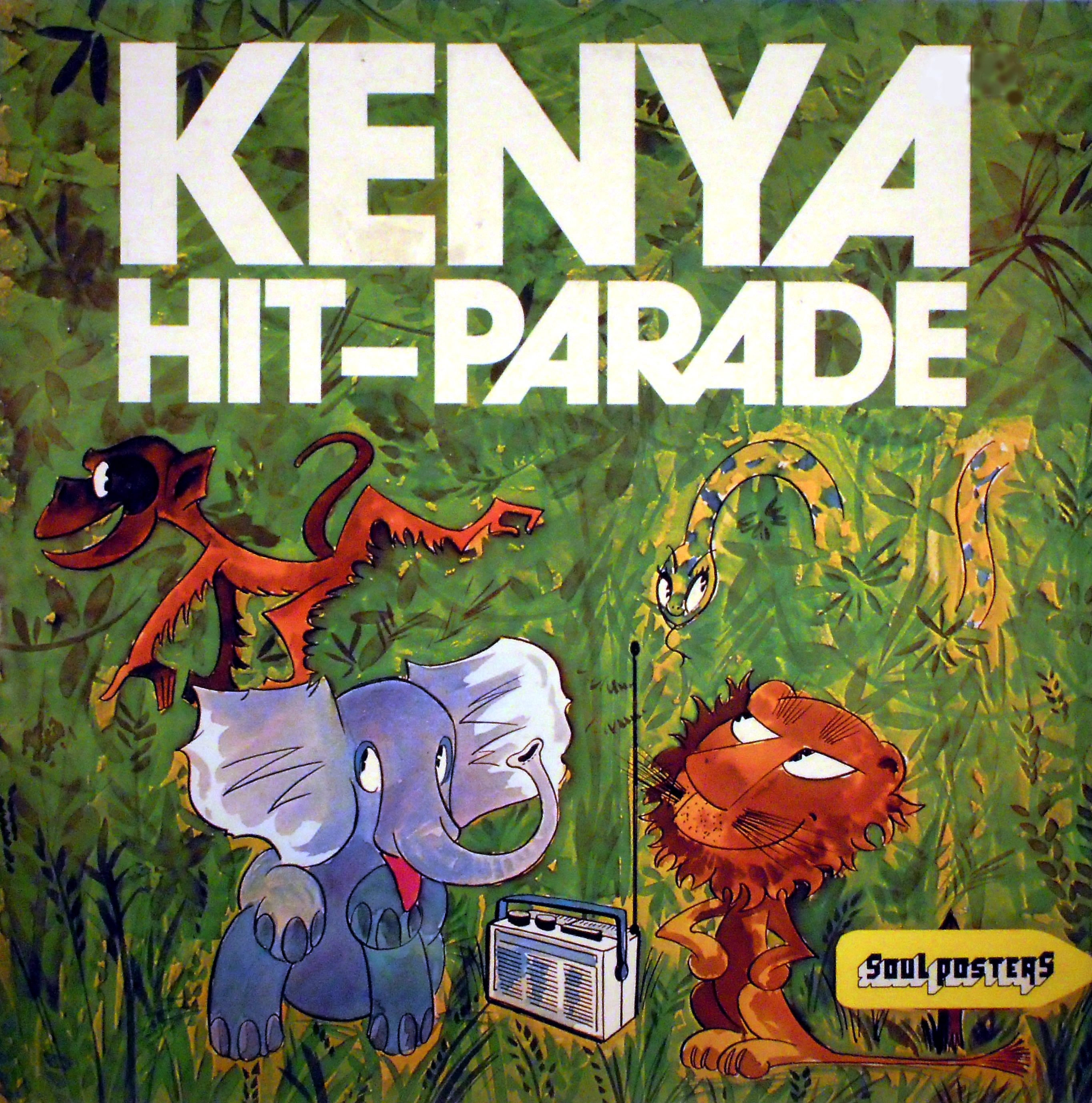 Kenya Hit-Parade – Various Artists,A.I.T. / Soul Posters Kenya-Hit-Parade-front
