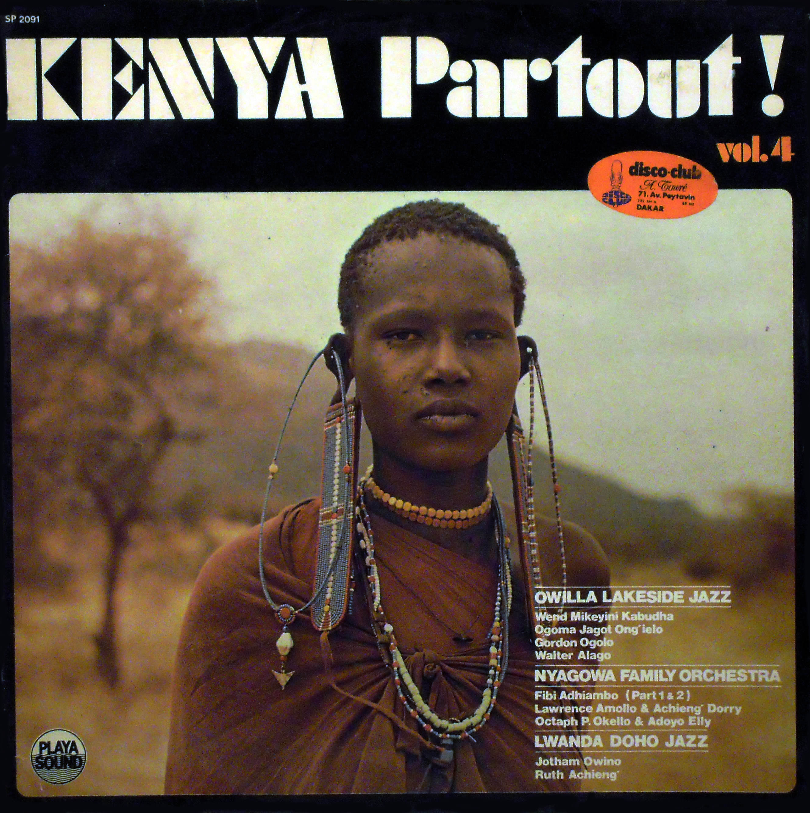 Kenya Partout ! vol.4 – Various Artists,Playa Sound / Soul Posters 1976 Kenya-Partout-vol.4-front