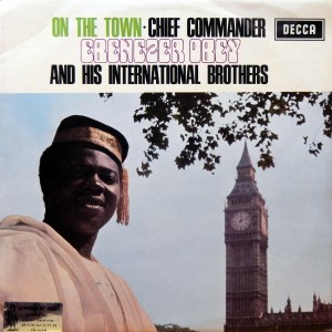 Chief Commander Ebenezer Obey and his International Brothers – On the Town, Decca West Africa 1970 Ebenezer-front-300x300