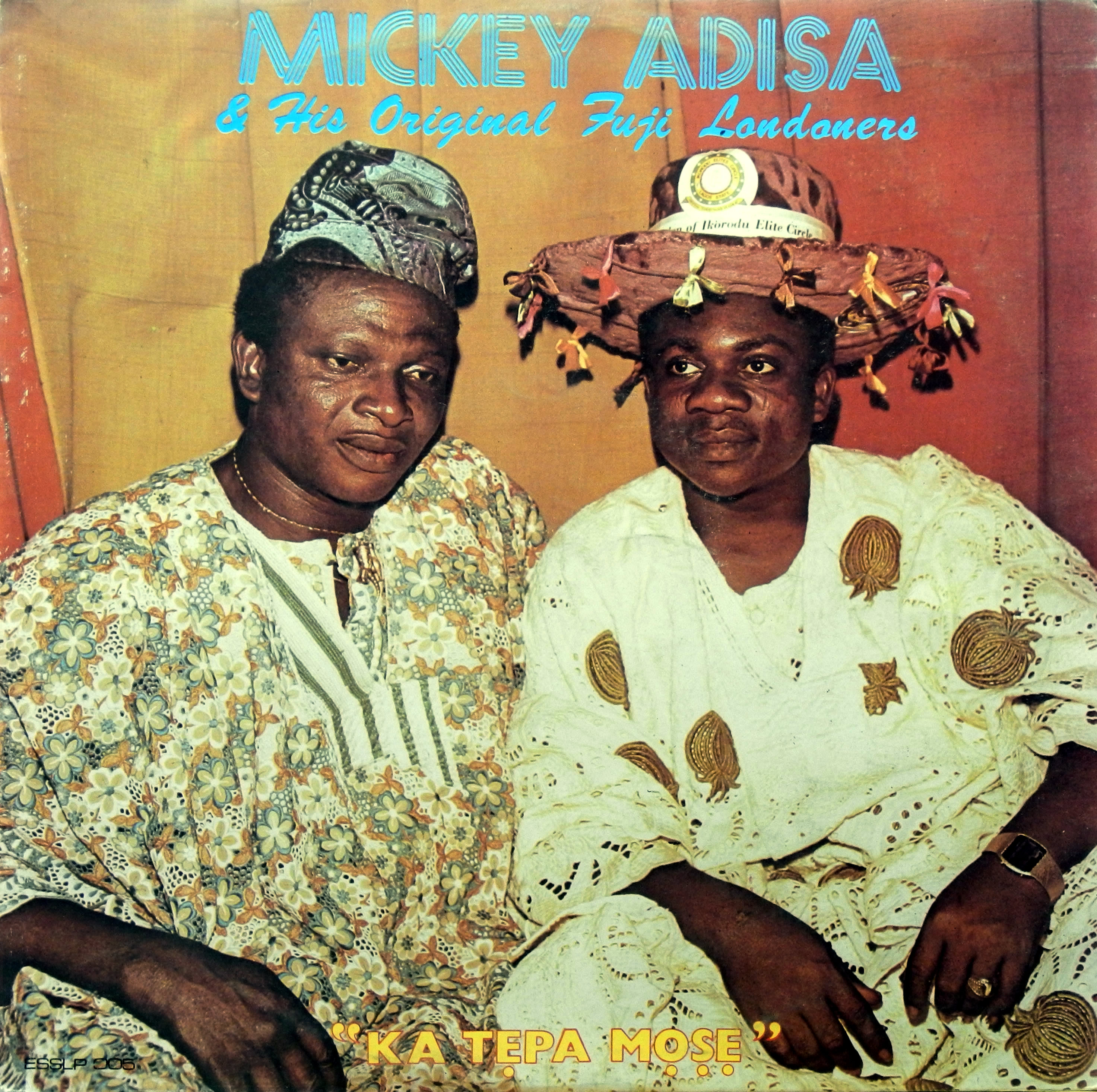 Micky Adisa & his Original Fuji Londoners Ka Tepa Mose, Ogo Oluwa Records 1982 Micky-Adisa-front