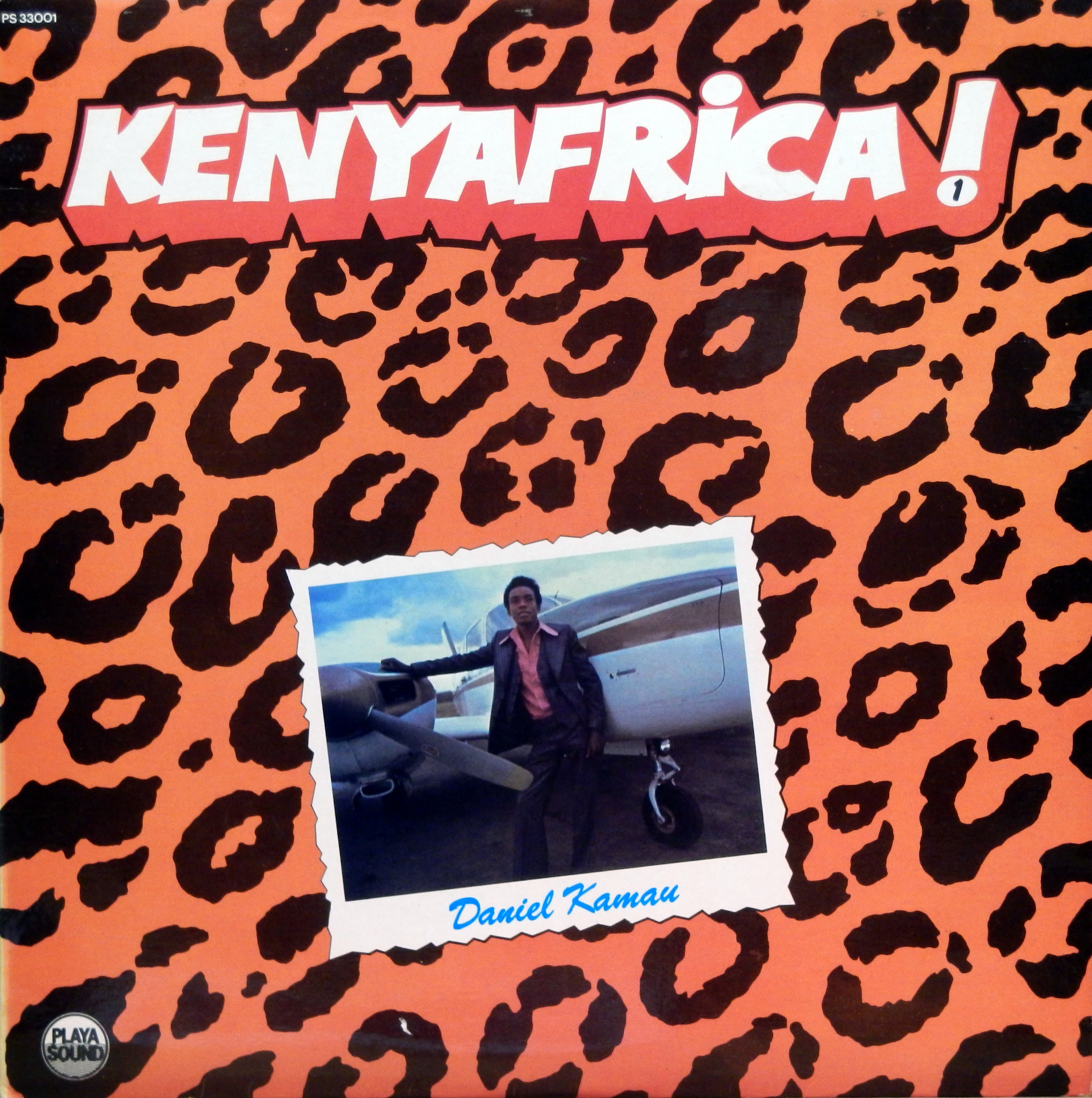 Daniel Kamau – Kenyafrica ! vol. 1 Playa Sound PS 33001, 1976 Daniel-Kamau-front