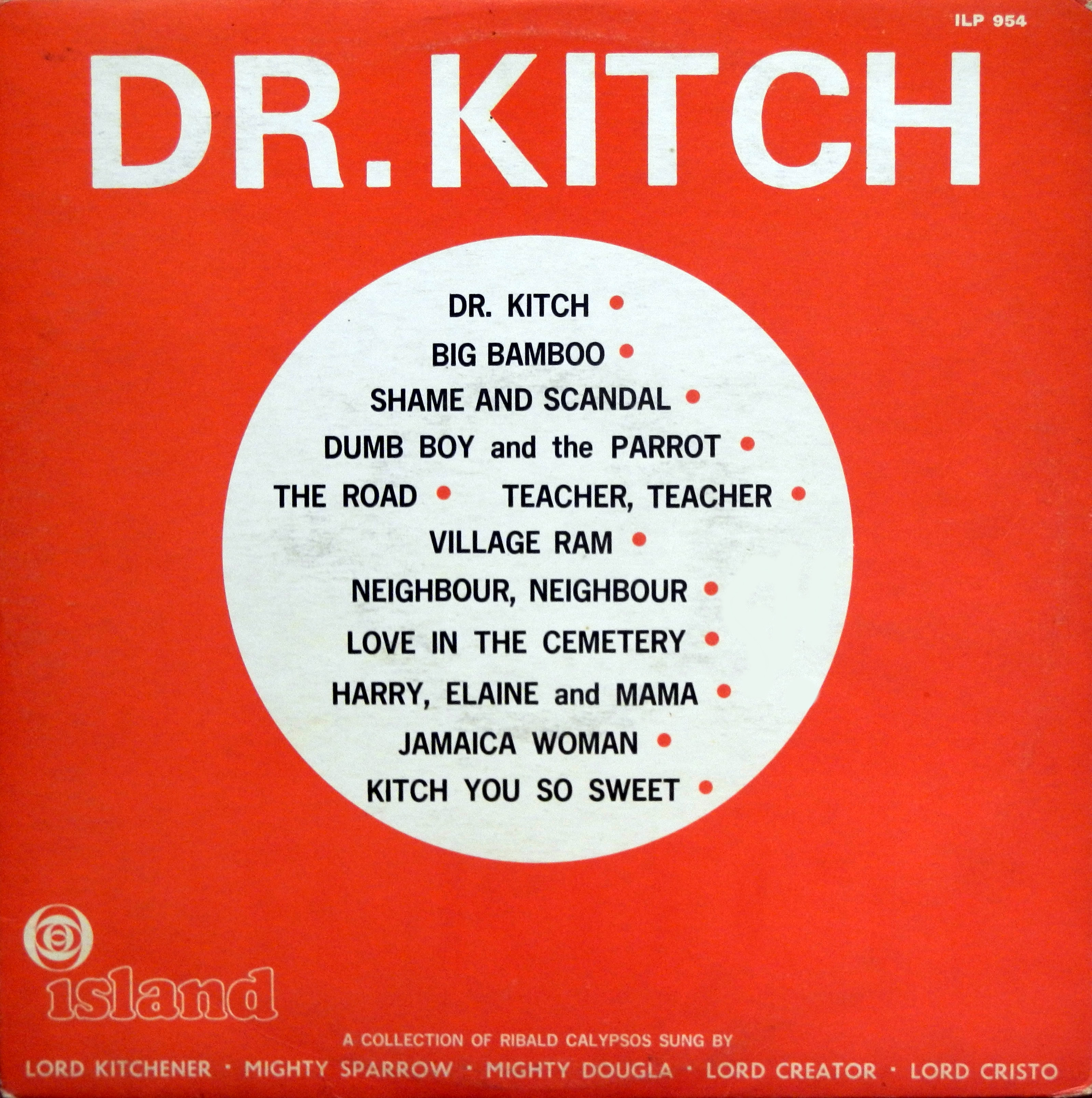 Dr. Kitch – Various Artists Island Records ILP 954 Dr.-Kitch-front