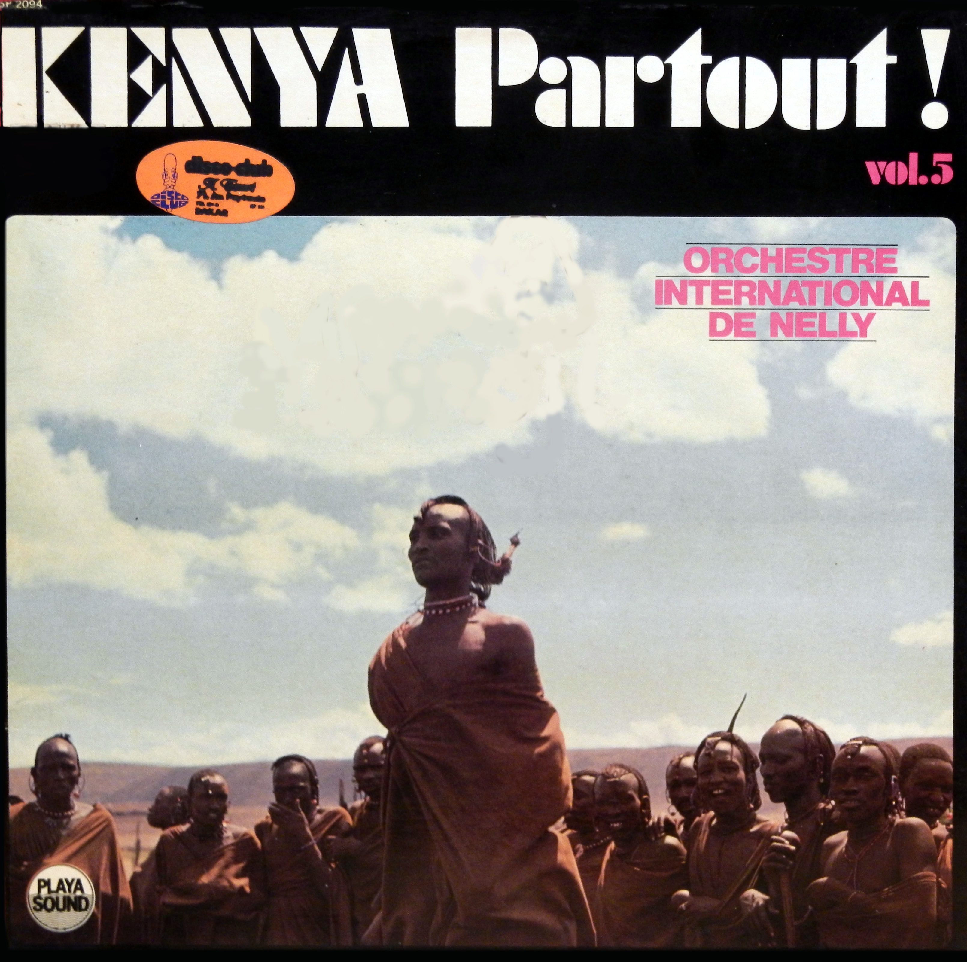 Orchestre International de Nelly - Kenya Partout ! vol. 5 Playa Sound 1976 Kenya-Partout-5-front