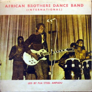African Brothers Dance Band, front, cd size