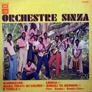 Orchestre Sinza, front, cd size