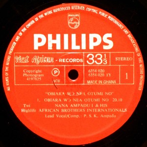 Philips West African label