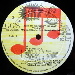 GG's Records, label